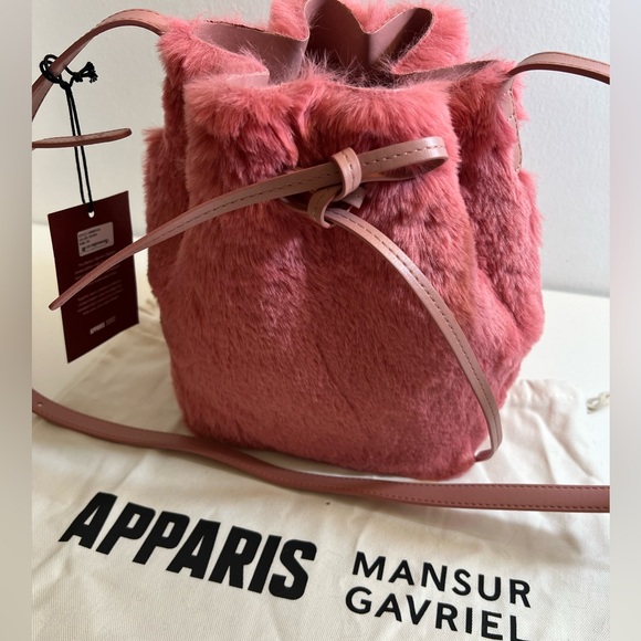 New- Mansur Gavriel x Apparis Mini Bucket Bag - Picture 13 of 16